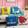 Game Blogger MrBeasts Pillow Case Square DoubleSided Sofa Cushion Cover Bedroom Bedside Pillow