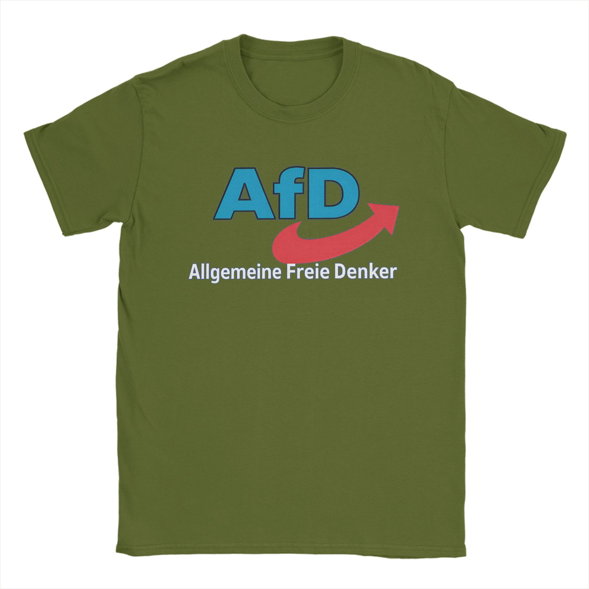 

Man TShirt Alternative AFD Germany TShirts Fashion Summer Tees Vintage Printed 100 Cotton Tops Plus Size 6XL 4XL