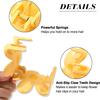Flower Cute Hair Claw Clips - 4Pcs Flower Hair Clip Nonslip Strong Hold Hair 3 Inch Matte Small Flowers Claw Clips for Women and Girls
