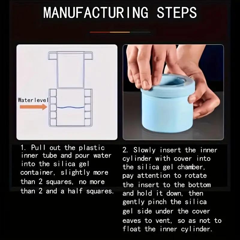 Forma na ledové kostky Mrazící válec Silikonová forma na led Silikonová forma Rychlé zmrazení Kbelíky na led Pohár Přenosný výrobník ledových kostek Zásobník na led Ledový pohár