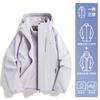 Simple jacket Women's three-in-one jacket Small spring and autumn windproof autumn and winter couple jacket Mountaineering suit