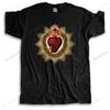 Sacré-Cœur de Jésus-Christ Bénédiction Art Qualité T-shirts Décontractés Homme Design Homme Été te