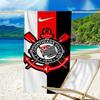 Sport Club Football Crest Printed Beach Towel, Super Soft Microfiber, Perfect Gift Birthday, for Pool, Beach, Travel, for family and friends