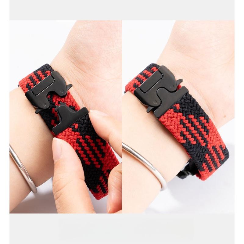 For Casio G-SHOCK GA100 110 120 GA2100 DW5600 GM110 GW5600 watchband 16mm nyoln woven watch strap magnetic buckle wristband