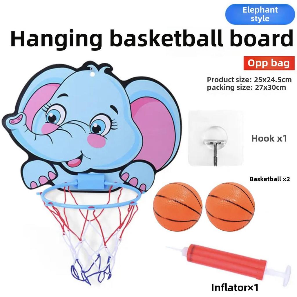 Aro de baloncesto de pared ajustable para niños y niñas