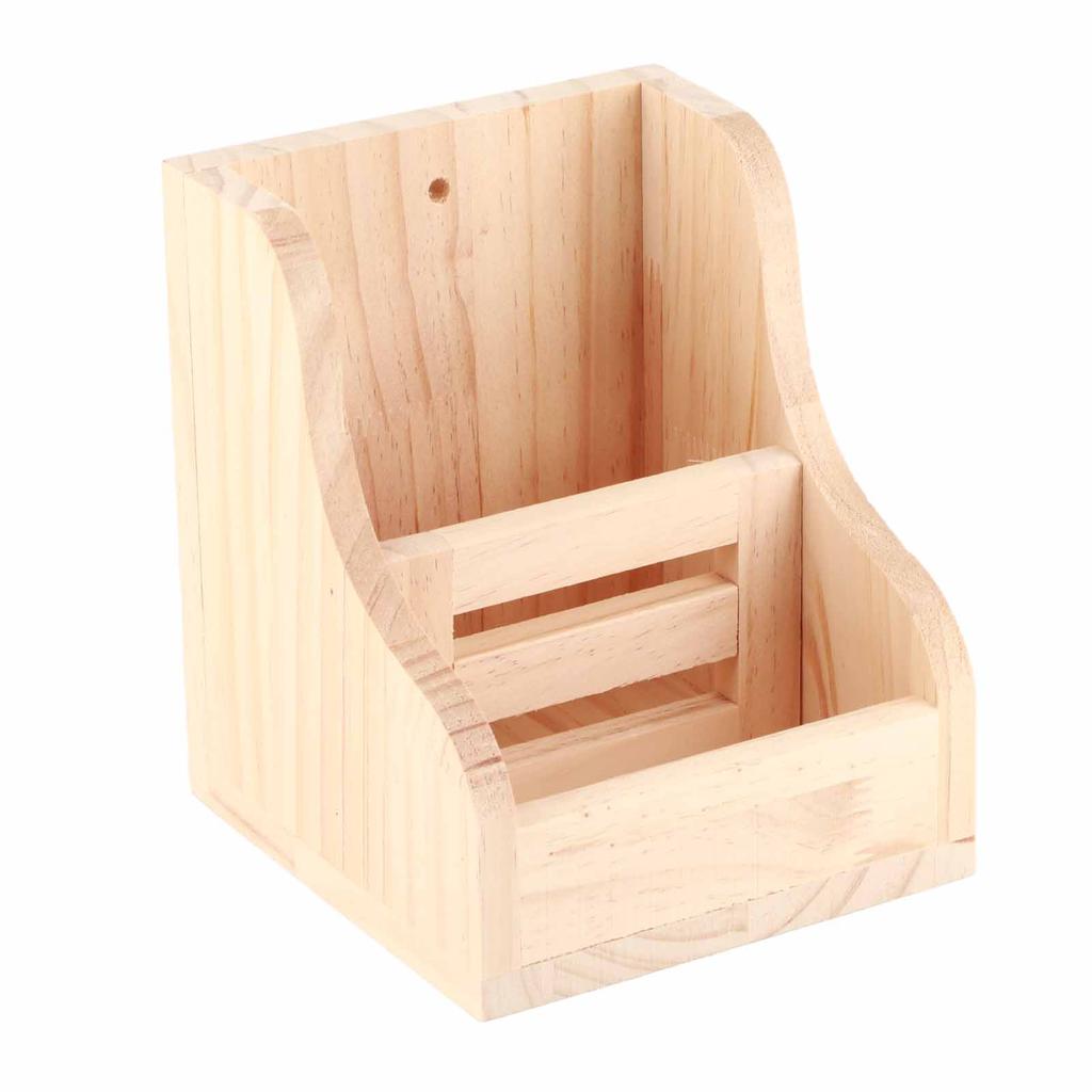 Kaninchen Heuraufe Holz Futterkrippe Heuspender Holzgestell für Kaninchen Meerschweinchen