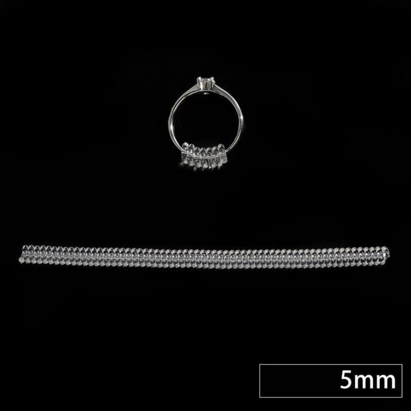 Comfortable Invisible Comfort Fit Silicone Ring Size Adjusters For Loose Jewelry Easy Installation Solution