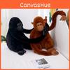 Cute Cartoon Ugly Gorilla Plush Toy Soft Short Children Festival Dolls Gift