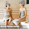 Felt Sauna Hat Sauna Hats Hair Turban  Thicken Wool Felt Shower Cap Dry Sauna Cap for Man Bathroom Accessories XYM005