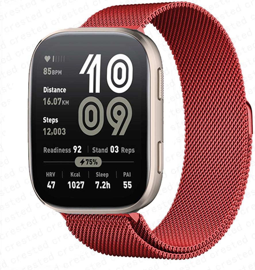 20mm 22mm watch Strap for Amazfit bip 6 5 Balance GTS 4 mini 2 2e 3 GTR 4 2 3 Pro milanese loop correa bracelet huawei gt 5 Band