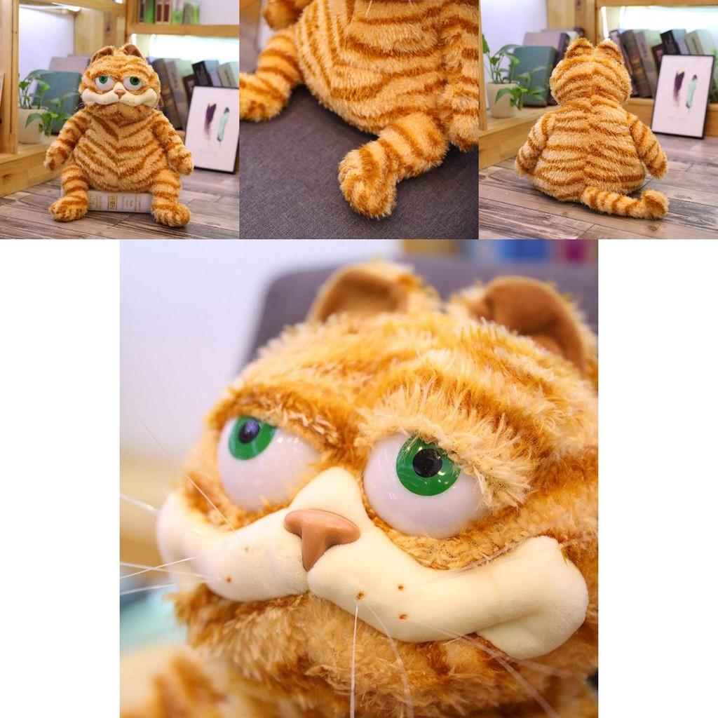 Cartoon Garfield Plüschtier Dicke Katze Weiches Kuscheltier Kissenpuppe 12-18 Zoll**
