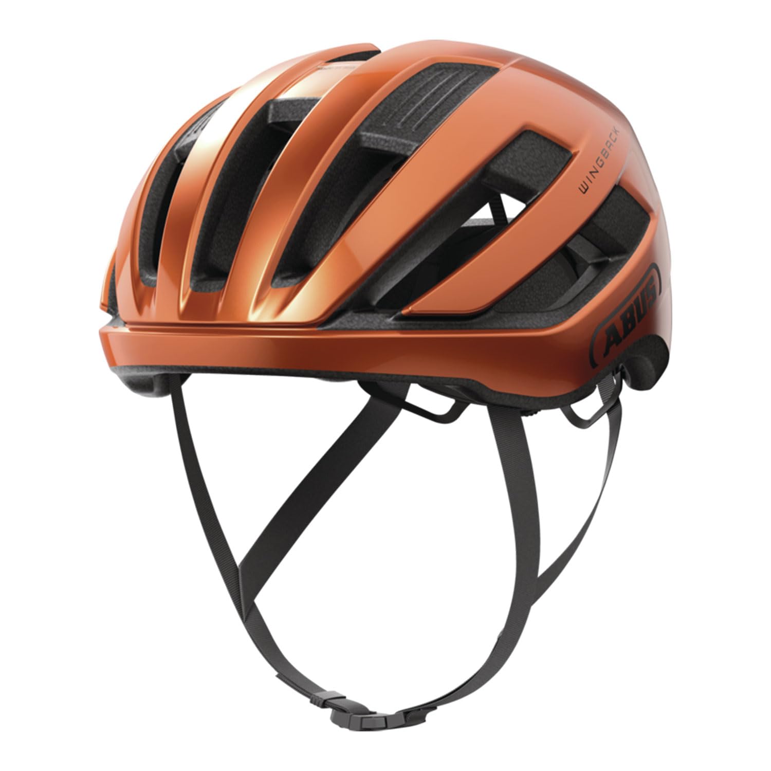 

ABUS Wingback Goldfish for and Sporty Bicycles and Kick Size L Helmet, Orange, Casual, Urban, Scooters, (57-61cm)