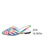 Summer New Mesh Flat Heel Hollow Large Versatile Women's Sandals Fashion Beach Vacation Women's Shoes