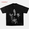 Women's Plus Size Cotton T-shirt Summer Casual Graphic Tee Short Sleeve Rhea Ripley Tee, Wrestling Graphic Tee, Wrestler Vintage Wrestling Fan Gift