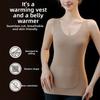 Sleeveless Thermal Underwear Camisole Double Pockets Thermal Tops  Autumn Winter