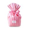 50Pcs 14x20cm Striped Baked Biscuit Bundle Pocket Candy Nougat Packaging Party Decor Gift Bags (No Ribbon)