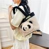 New Panda Plush Bag Girl Student JK Handbag Cute Makeup Children Tote Bag