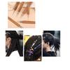 6Pcs DIY Crochet Needle Hook Bamboo Handle Dread Knit Hair Making Braiding Tool