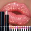 Diamond Pink Lipstick Metallic Glitter Lipstick Waterproof Shiny Pearlescent Dark Blue Red Matte Lip Gloss Halloween Lips Makeup