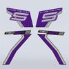 For 2025 CFMOTO 750SR-S Fixed Wing Stickers 3M Adhesive High-Density Vinyl Precision-Cut Anti-Slip Mod Parts