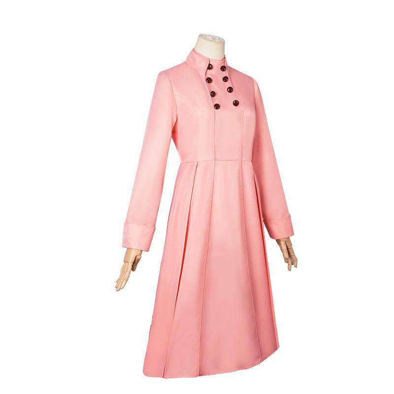 Spy x Family Cosplay Yor Forger Thorn Princess Pink Trench Coat Sexy Costume