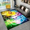 Cute Cartoon Japanese Anime Games Rug Carpet for Living Room Bedroom Home Decor,Floor Mat Non-slip Decoration for Sofa Doormat