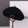 Fashion Autumn and Winter Small Face Big Head Circumference Beret Children Fashion Warm Painter Hat Versatile Newsboy Hat