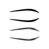 Headlight Eyebrows Stickers for Alfa Romeo Giulietta Giulia 2015+ Exterior Modification