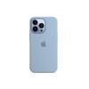 (Blue Fog) Silicone Case with MagSafe for iPhone 13Pro