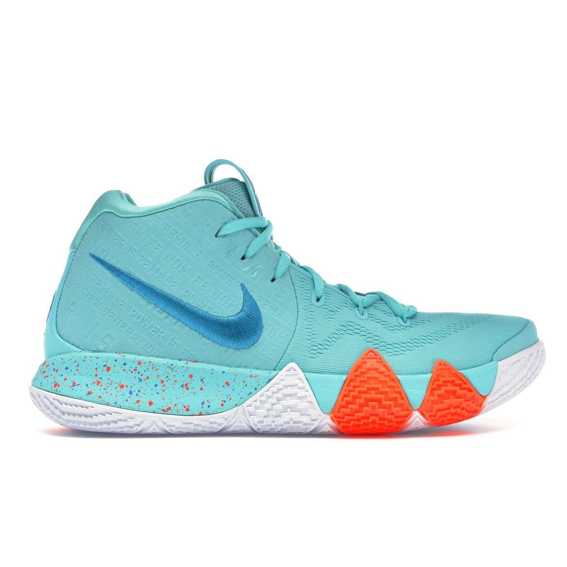 

Кроссовки Nike Kyrie 4 Power is Female Men Blue Light-Aqua Neo-Turquoise 943806-402