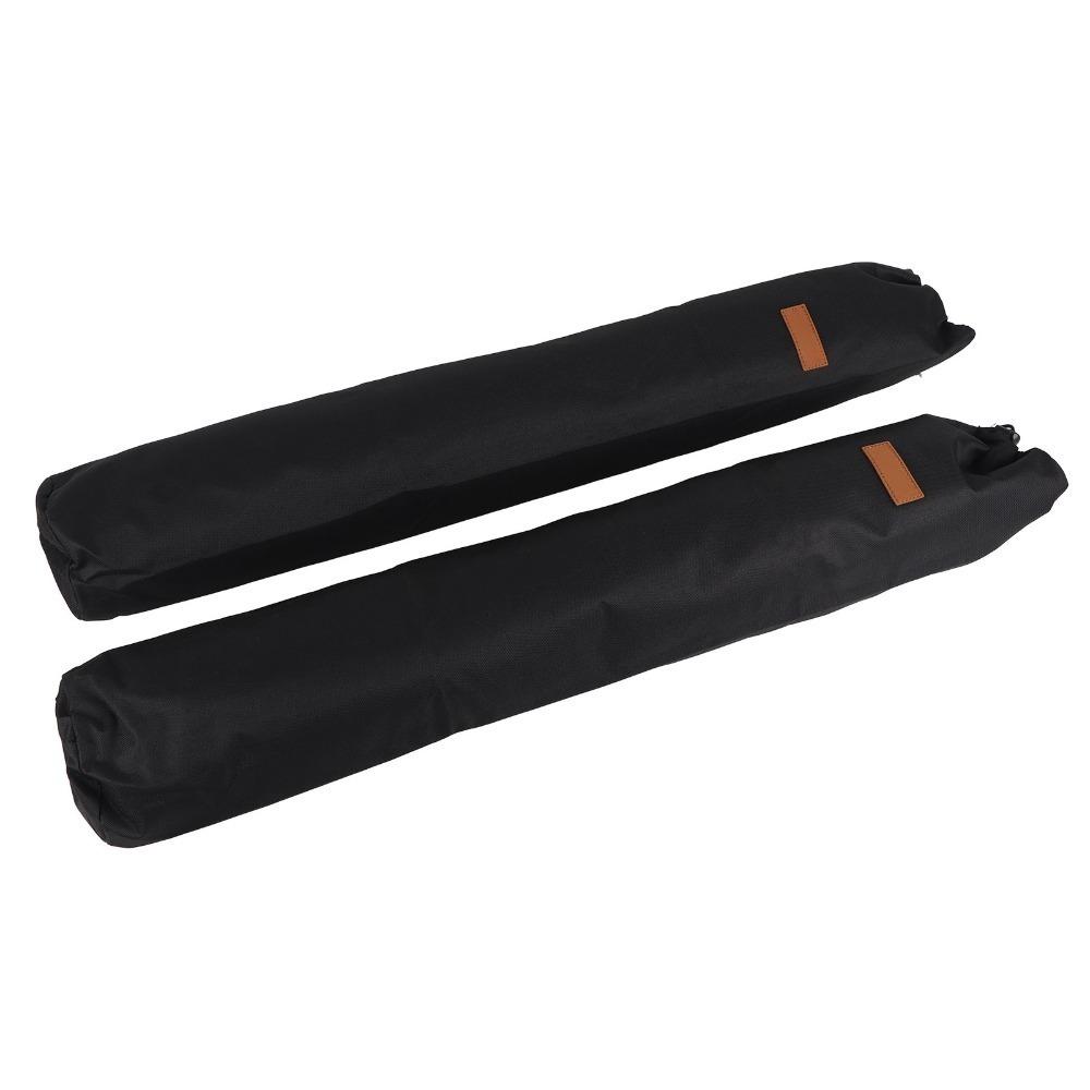 2Pcs Oxford Fabric Canopy Pole Storage Bag Portable Multifunctional Tent Pole Bag Tent Canopy Pole Storage Bag Hiking Gear чёрный