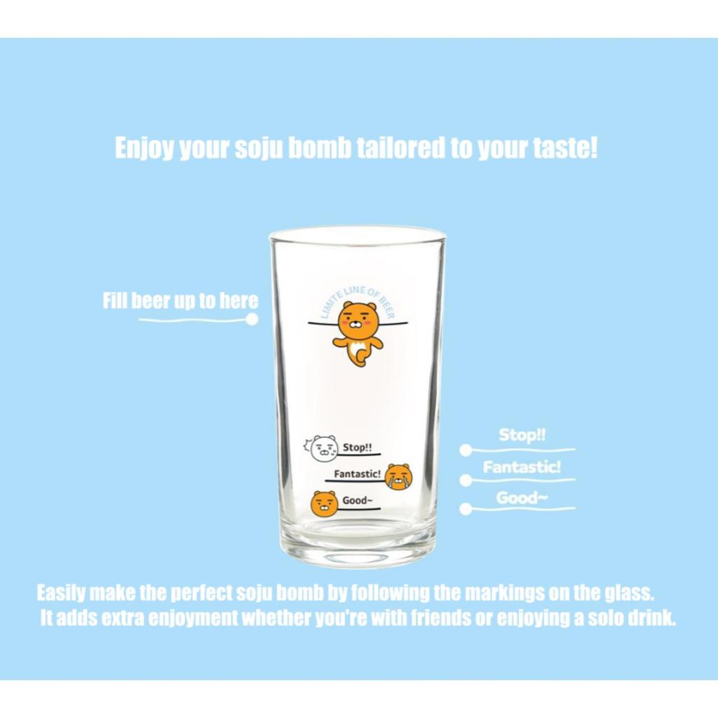 Szklanki do gry w soju inspirowane gwiazdami K-Popu - 'Apt' Drinking Game Glasses (Zestaw 4)