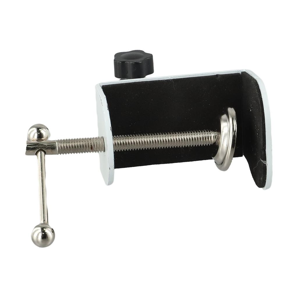 Desk Table Mount Clamp With Adjustable Screw Bedside Clip Desktop Fixed Bracket For Microphone Monitor Desktop Lamp Cameras