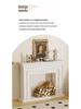 European-Style Customizable Decorative Fireplace Cabinet with Electronic Flame Insert