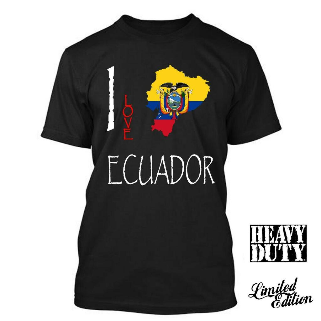 I Love Ecuador Cool Novelty Unisex T-shirt Tee
