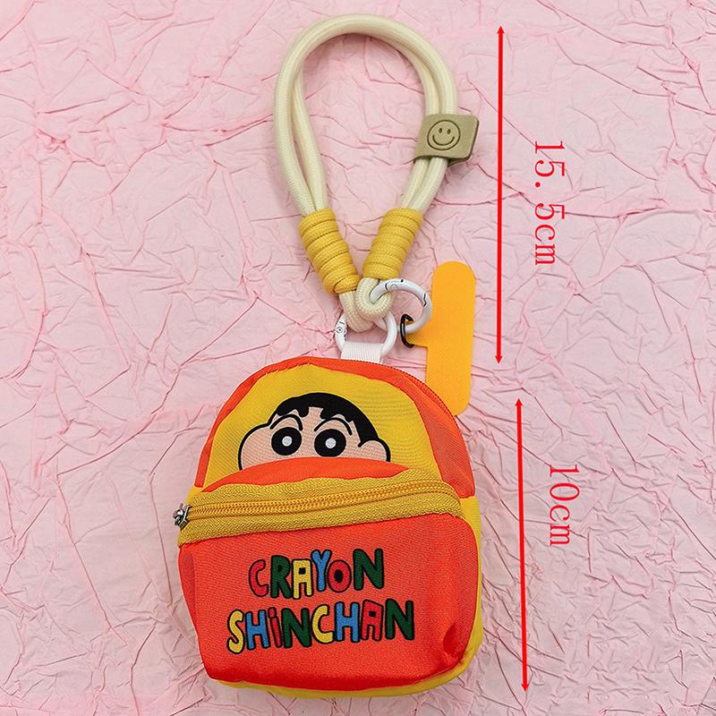 Mobile Phone Lanyard Wallet Earphone Case Storage Bag Anti Throwing Wrist Strap Cartoon Gifts For Boys Girl