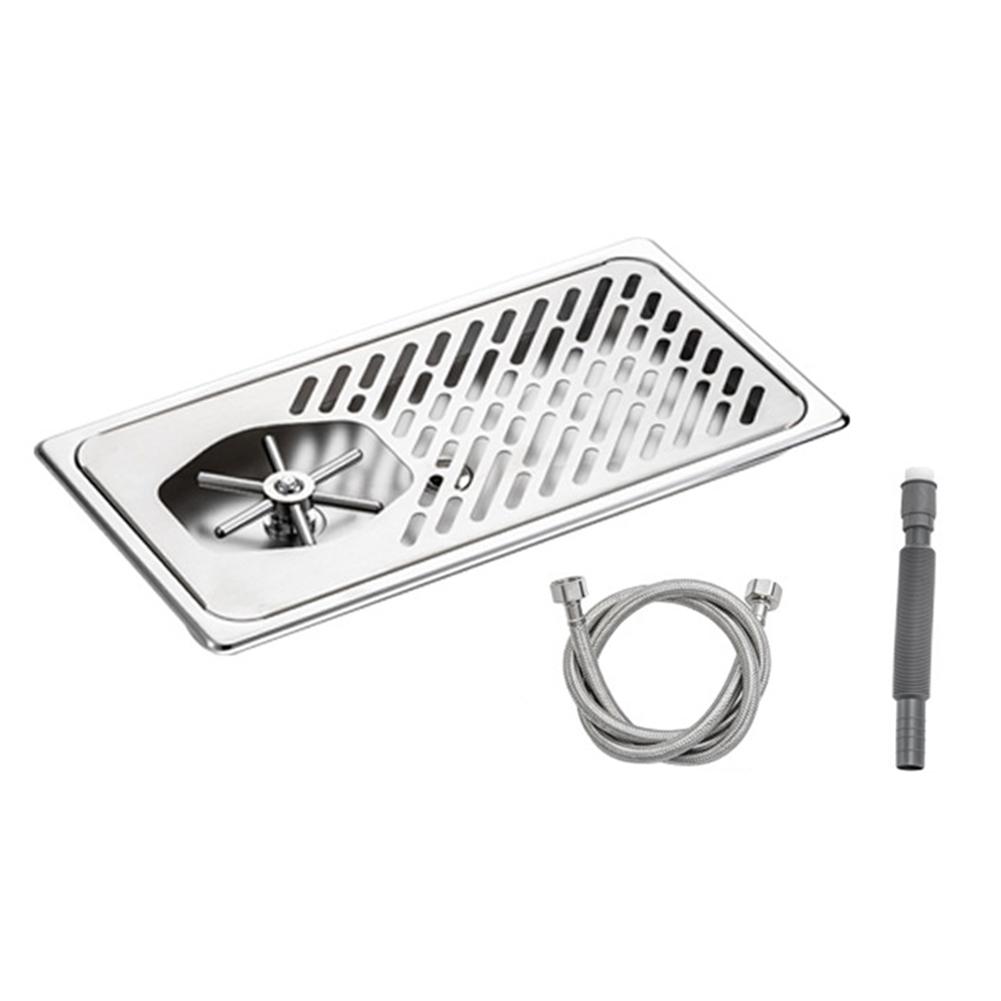 

1 Set Stainless Steel Cup Washer With Multi-Angle Rinsing Cup Washer For Red Wine Glasses, Beer Mugs, And Tea Cups Washing