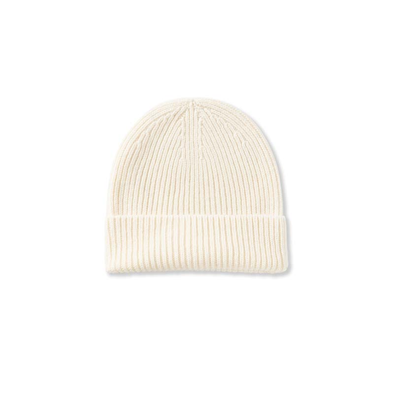 Solid 100%Wool Knitted Winter Hat Fashion Warm Hats For Women and Men