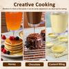 Pancake Batter Dispenser with Squeeze Handle 30.43 oz Batter Separator Baking Tools for Pancakes Cupcake Waffle Muffin Mix Cake