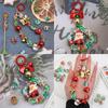 Kristallglasperlen, handbemalt, Weihnachtskollektion, Perlen zur Schmuckherstellung, DIY-Armband, Halskette