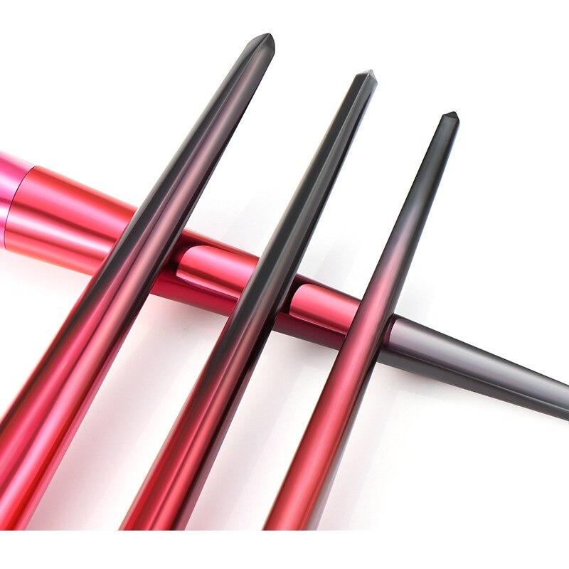 7Pcs/set High-grade Nylon Bristles Makeup Brush Diamond-shaped Handle Brush Set Eyeshadow Brush Cosmetic Tools