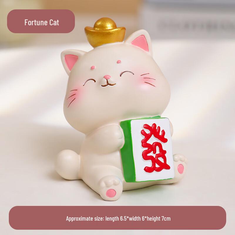 Yuyi Angel Lucky Cat Figure