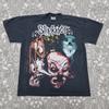 Vintage Slipknot Mask T-shirt Herr Dam T-shirts Topp OVP Enkel Söm Band T-shirt