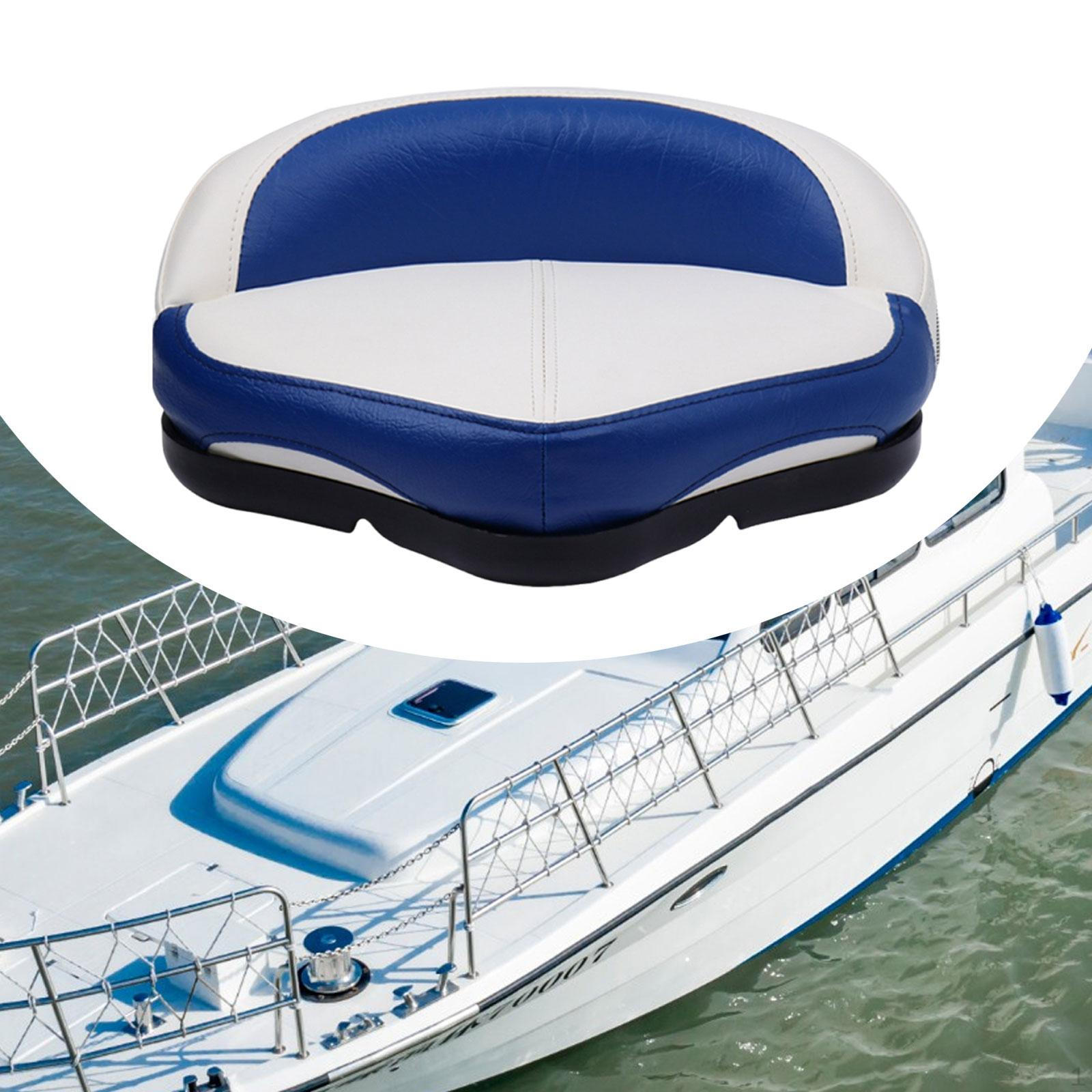 

Сменная подушка для сиденья для катера, подходит для гребли на каноэ и рыбалки Blue White