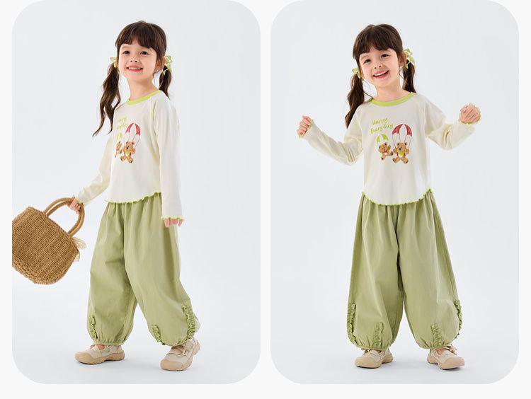 Dudu Family Spring Long Sleeve T-Shirt for Girls - Trendy and Stylish Base Layer Top