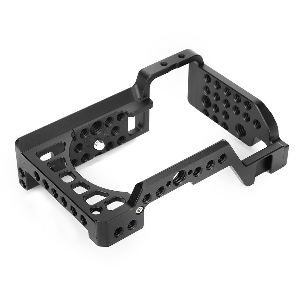 High Quality Aluminium Alloy Camera Video Cage Accessory Movie Making Stabilizer for Sony A6000 A6100 A6300 A6400 A6500