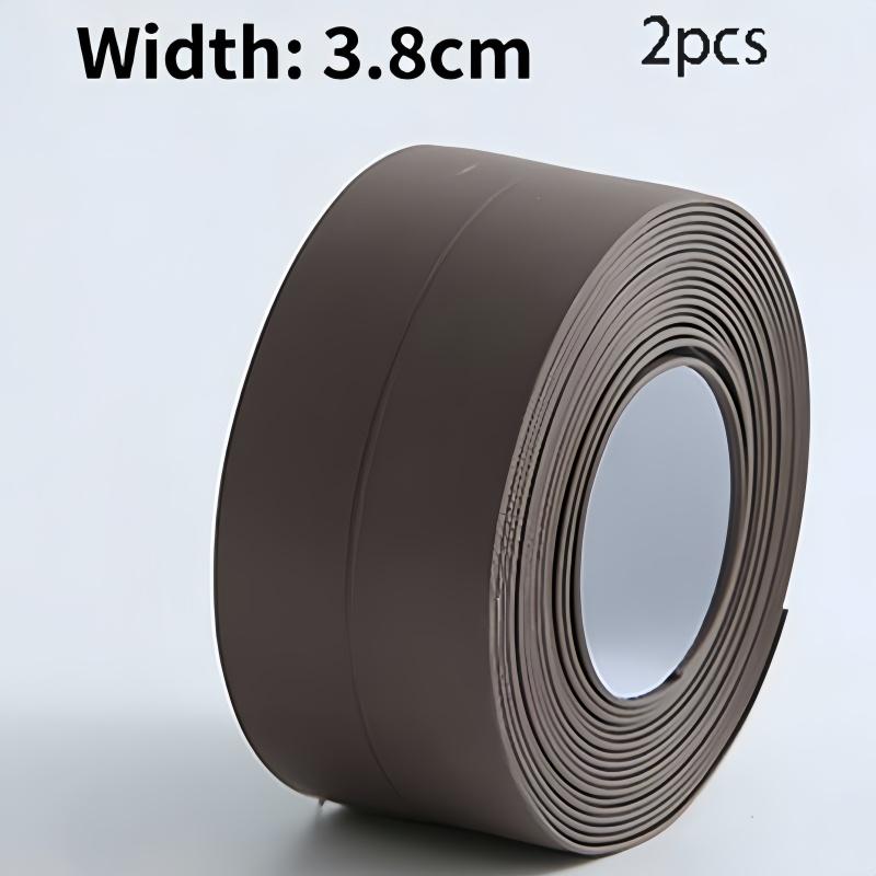 1/2/4Pcs Sets of Household Kitchen and Bathroom Sealing Tape, Stove Corner Line Gap Sealing Waterproof Self-adhesive Tape