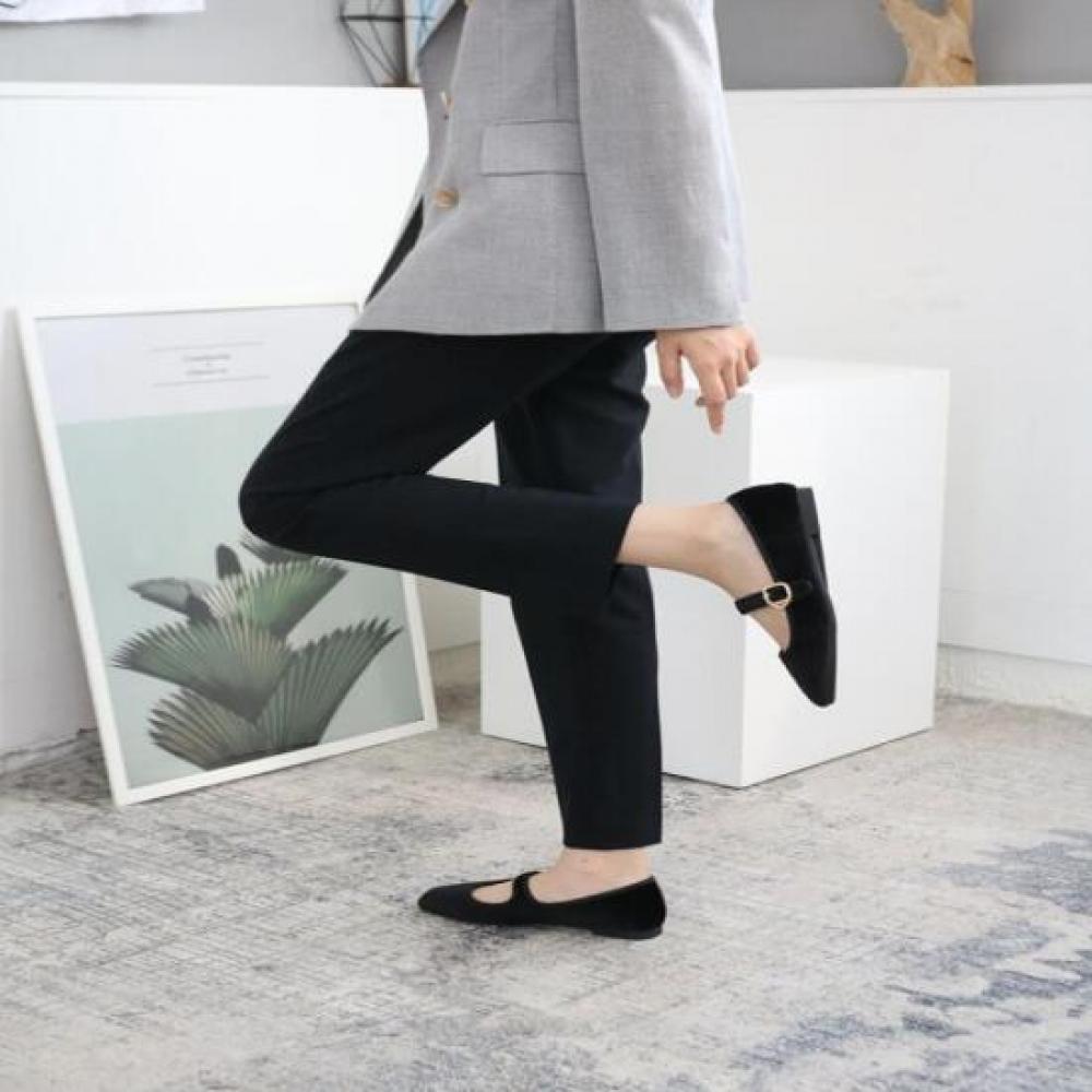 Open Run Boterbe TOne On TOne Suede Flats
