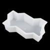 1Pcs Plastic Stepping Stone Paver Waves Shaped Walkway Brick Mold  For Lawn Patio Yard Garden