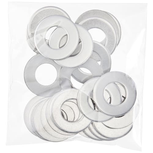 [M12 (12.5mm) Outer Diameter 26mm Thickness 2mm] SUS304 Stainless Steel Large Washers, Pack of 24